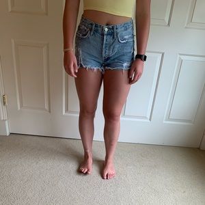 Agolde Jean shorts